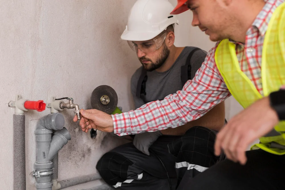 Plumber performing pipe relining in Werribee