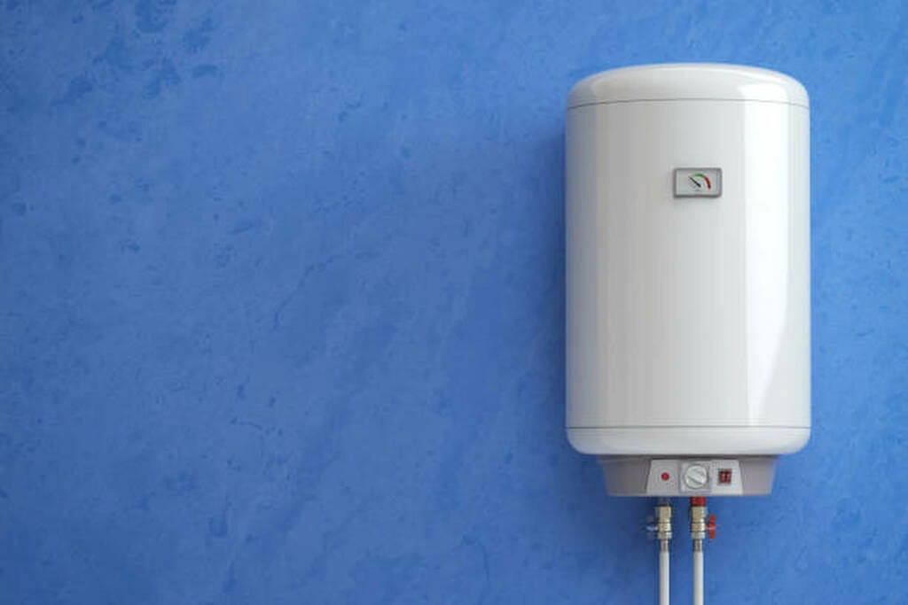 Licensed plumber installing gas hot water system in Werribee